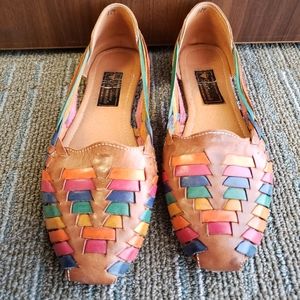 Genuine Leather - Mexican Huaraches Women Size 7USD/24MX